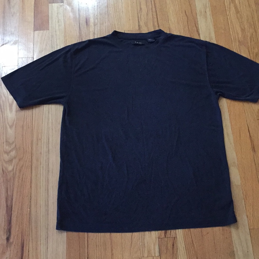 Visivo men’s charcoal black silky soft rayon blend